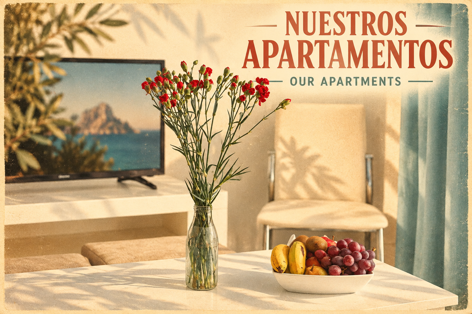 Nuestros apartamentos en Cala Vadella